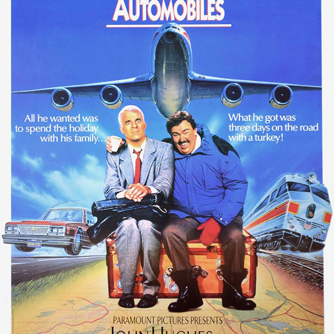 Røvtur på 1. klasse/Trains, planes and automobiles - 1987