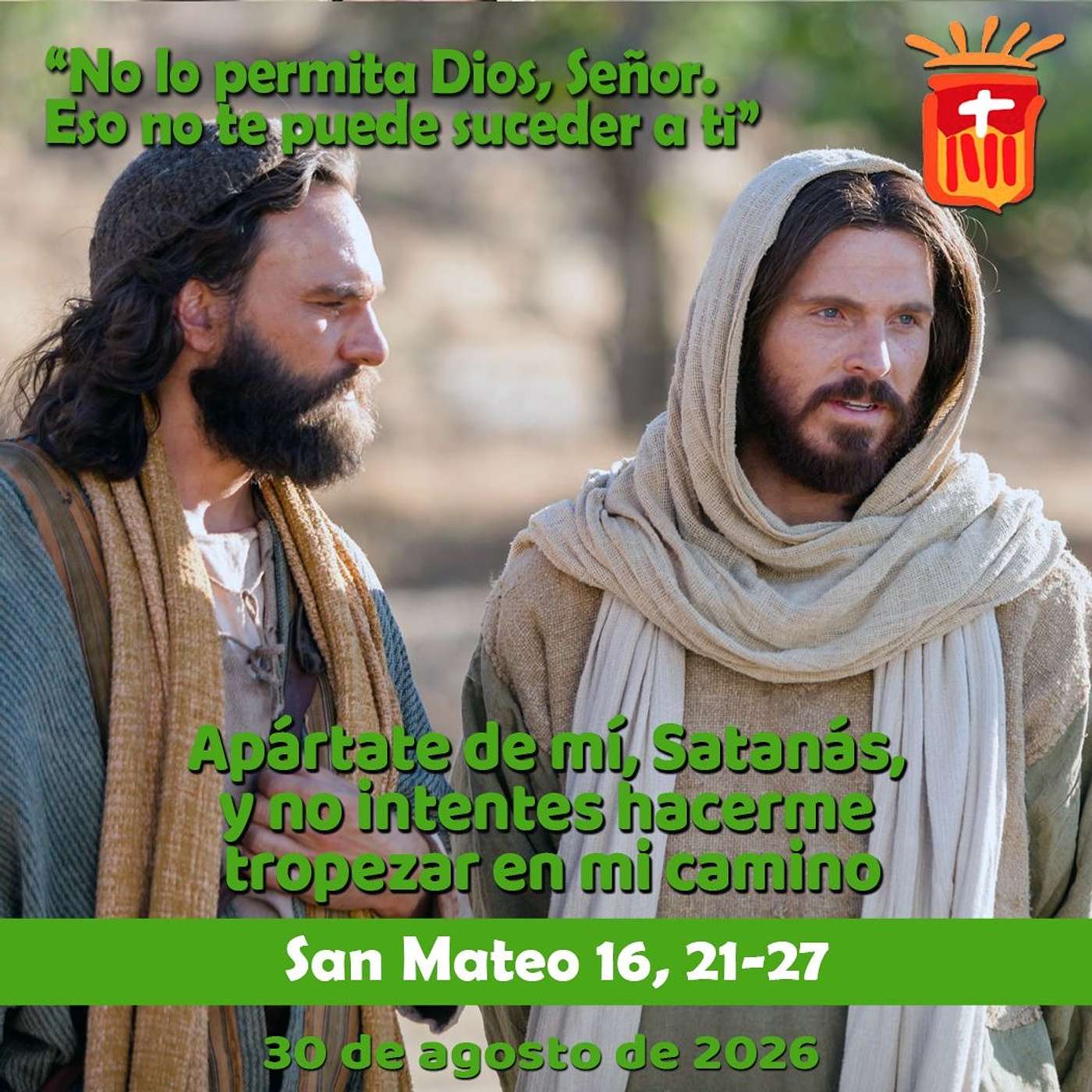 2026-08-30 San Mateo 16, 21-27: Domingo XXII Ordinario episode artwork