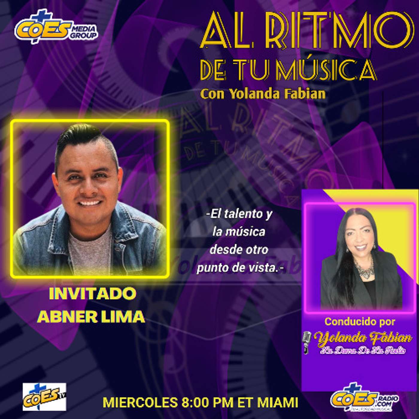 Abner Lima en Al Ritmo de tu Música con Yolanda Fabian episode artwork