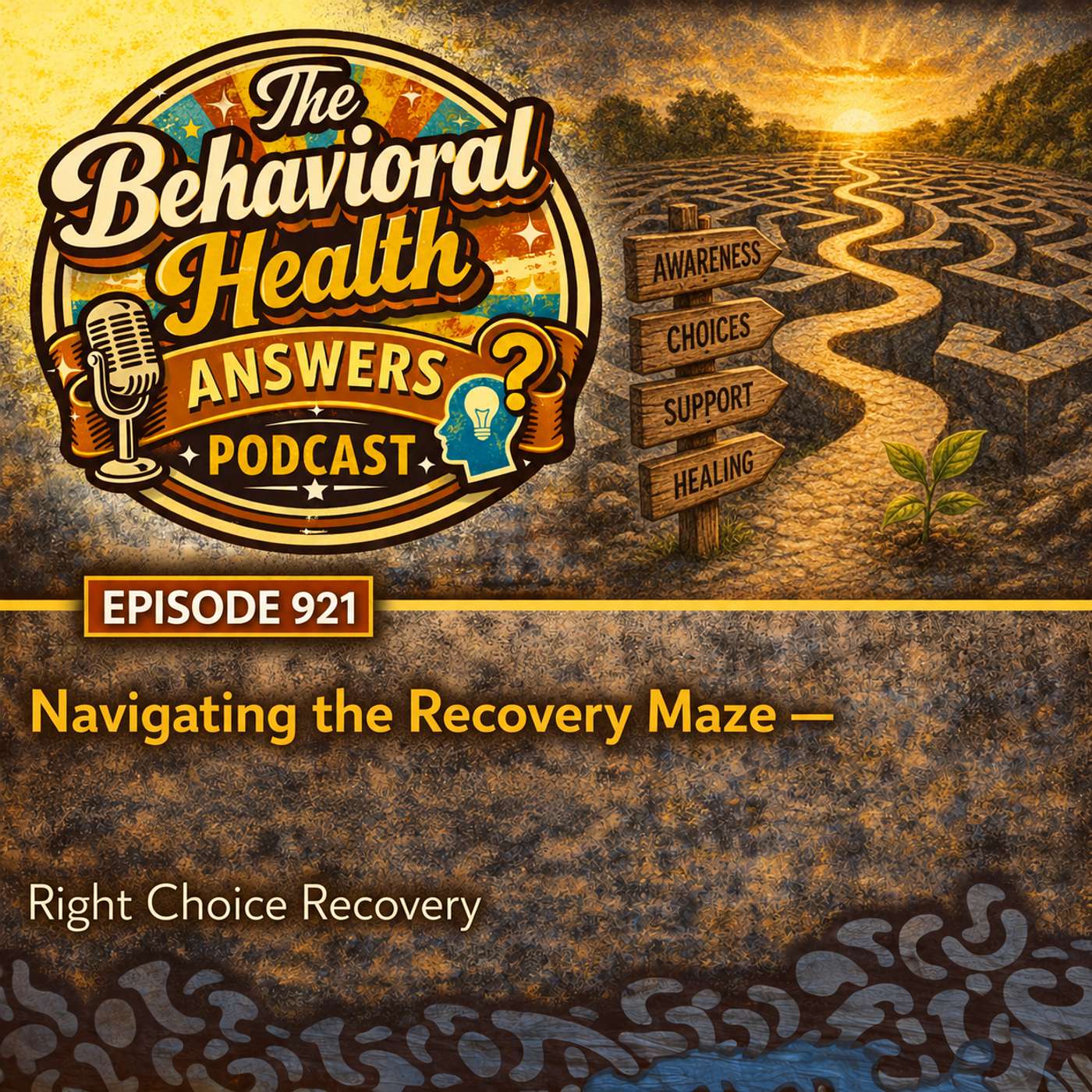 Episode 921: Navigating the Recovery Maze | Right Choice Recovery episode artwork