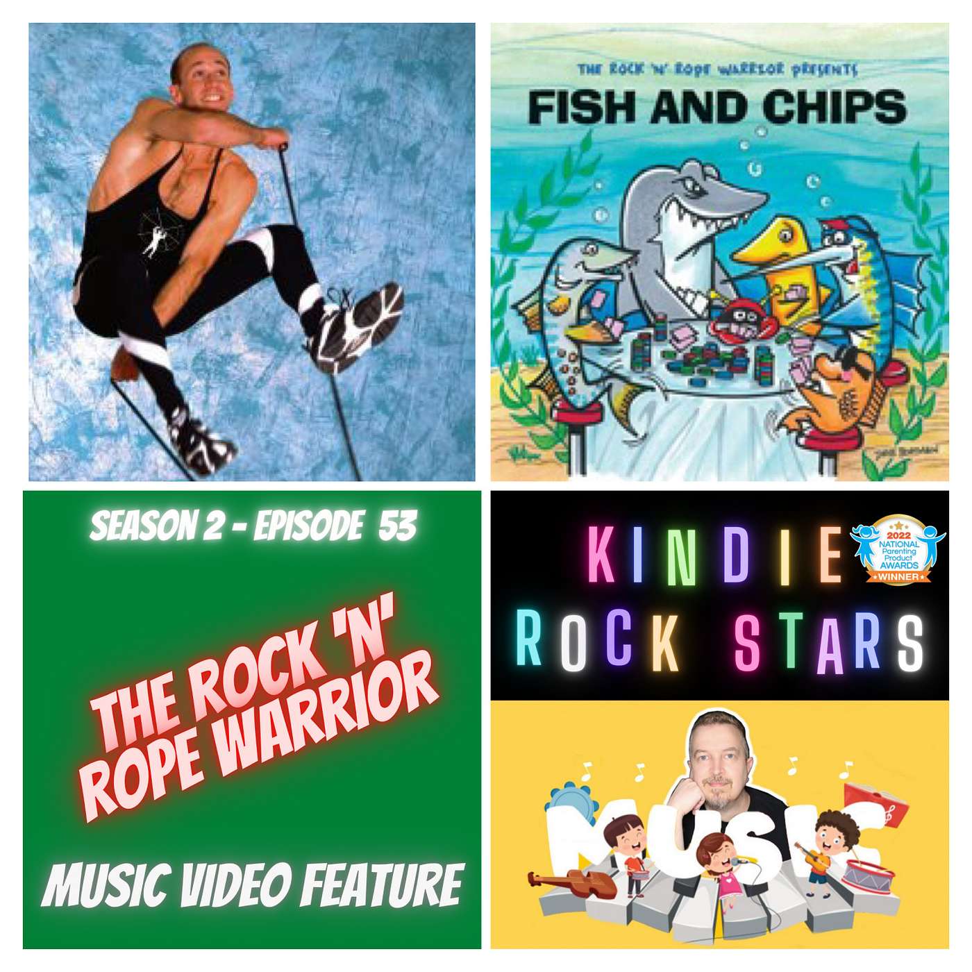 Season 2 Ep 53 - THE ROCK 'N' ROPE WARRIOR - Music Video Feature