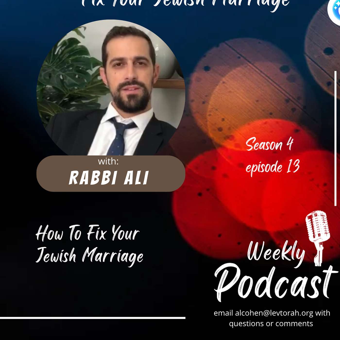 How to fix your Jewish marriage !
