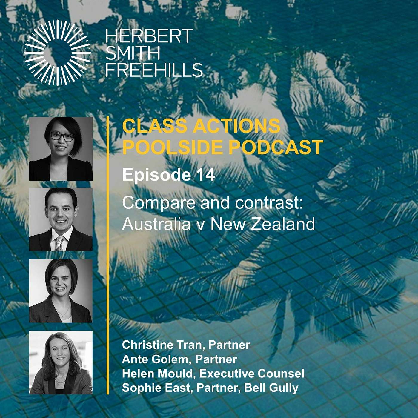 Class Action Poolside EP14: Compare and contrast: Australia v New Zealand episode artwork