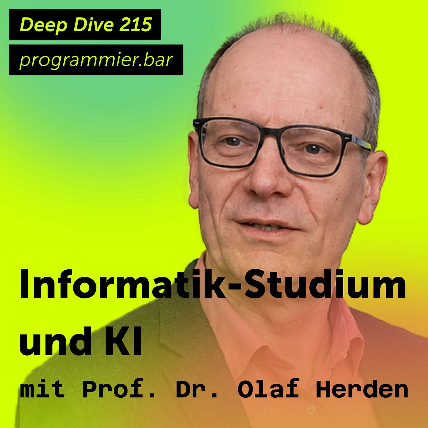 Deep Dive 215 – Informatik-Studium und KI mit Prof. Dr. Olaf Herden von der DHBW