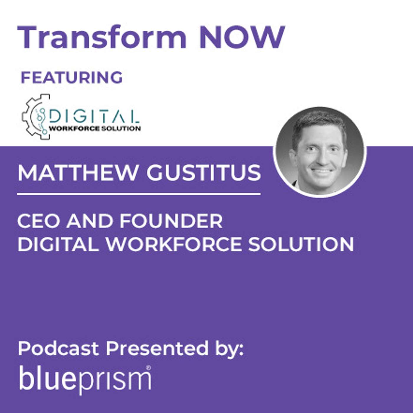 cover of episode Matt Joins Blue Prism to Discuss Seizing the Automation Opportunity in Healthcare & Life Sciences