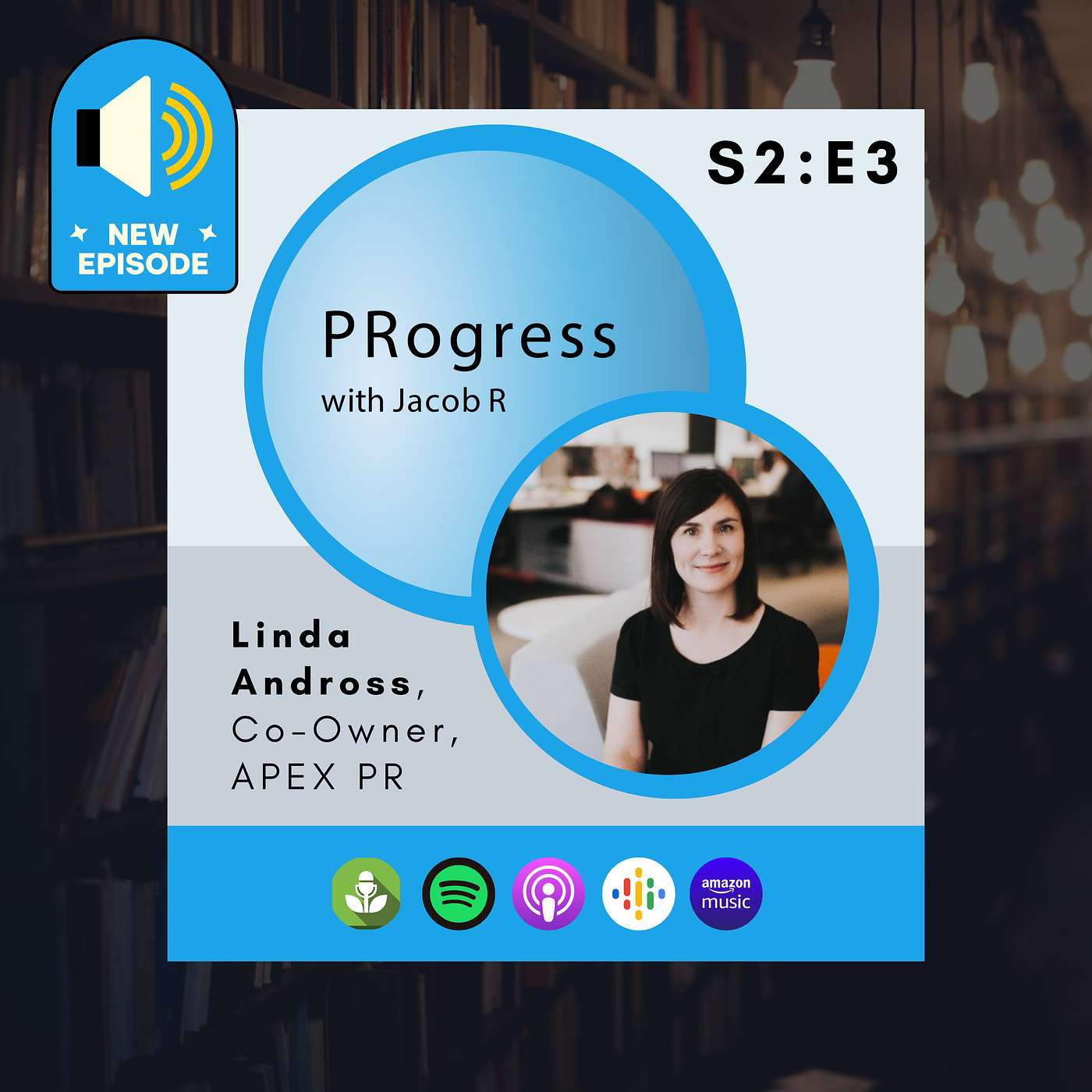 S2:E3 - Entrepreneurial Spirit and PR Pathways with Linda Andross (she/her) of APEX PR