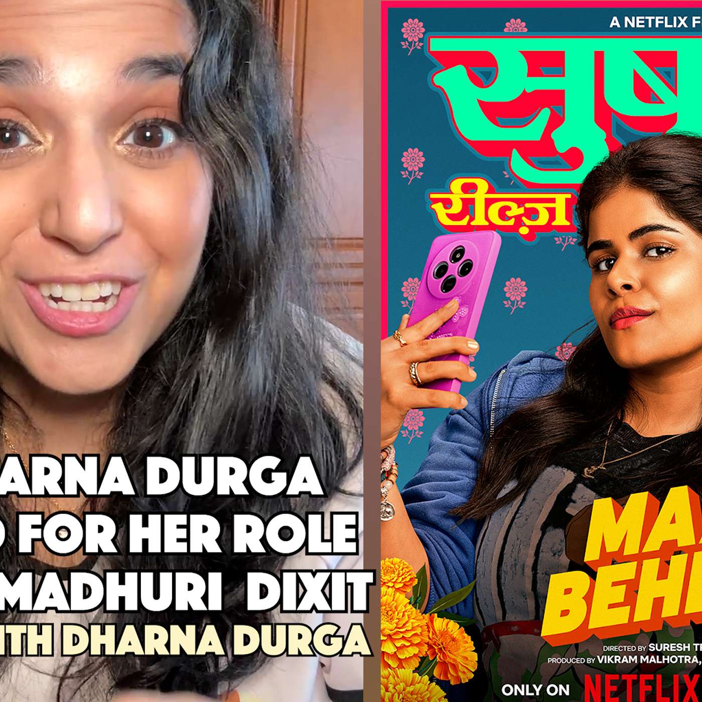 Dharna Durga's Acting Prep To Be In Movie With Madhuri Dixit - "Maa Behen" Netflix episode artwork