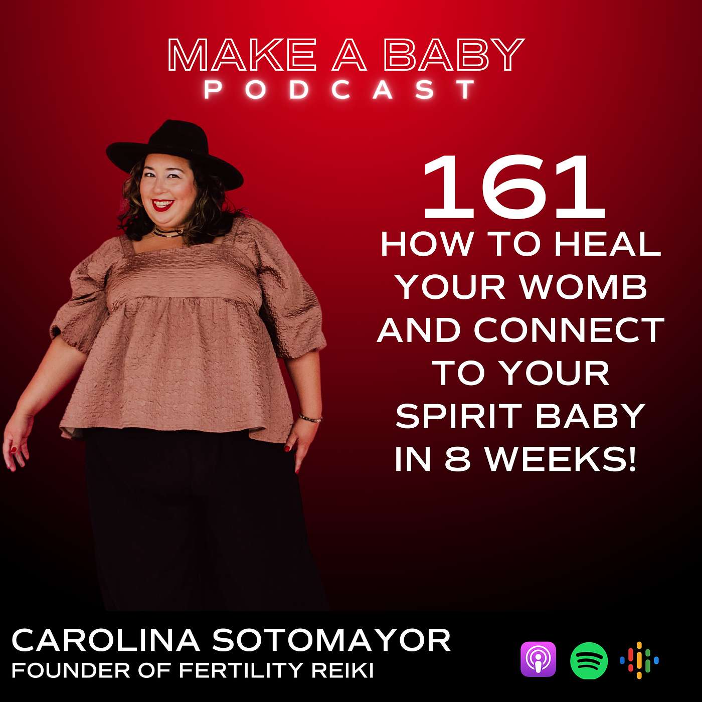 How to Heal Your Womb and Connect to Your Spirit Baby in 8 Weeks! episode artwork