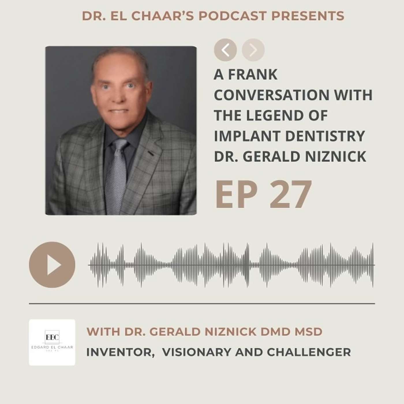 Dr. Edgard El Chaar  Podcast