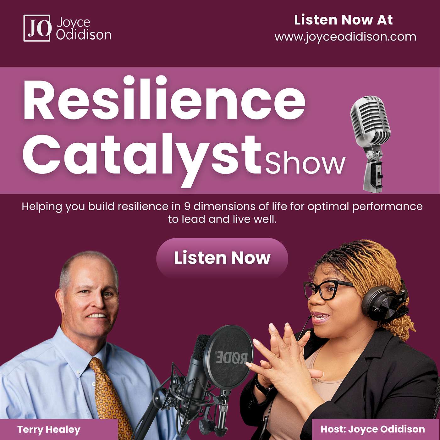 Episode#36 - The Resilience Mindset: 4 Daily Habits to Rebuild Your Life with Terry Healey episode artwork