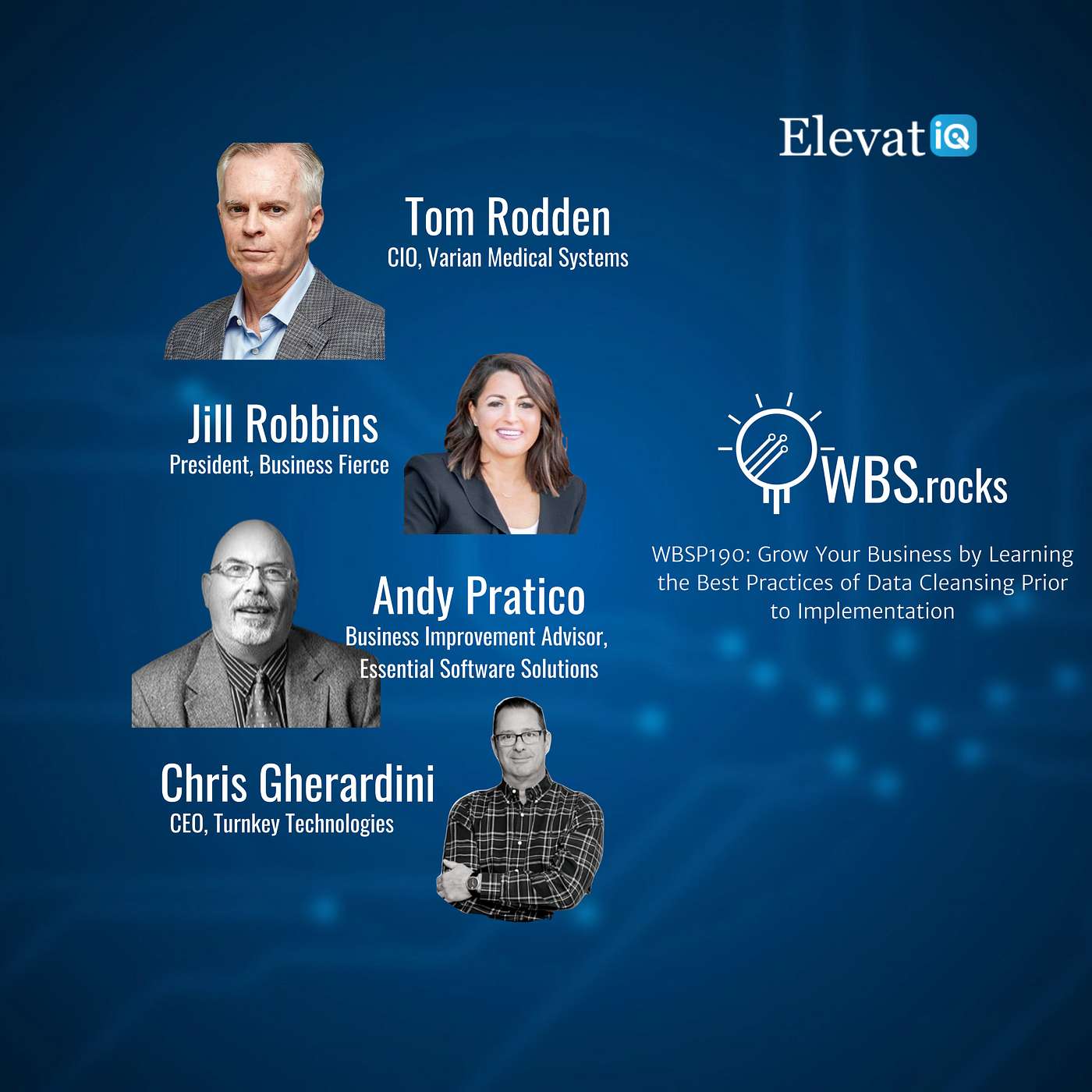 WBSP190: Grow Your Business by Learning the Best Practices of Data Cleansing Prior to Implementation, a Live Interview w/ a Panel of Experts