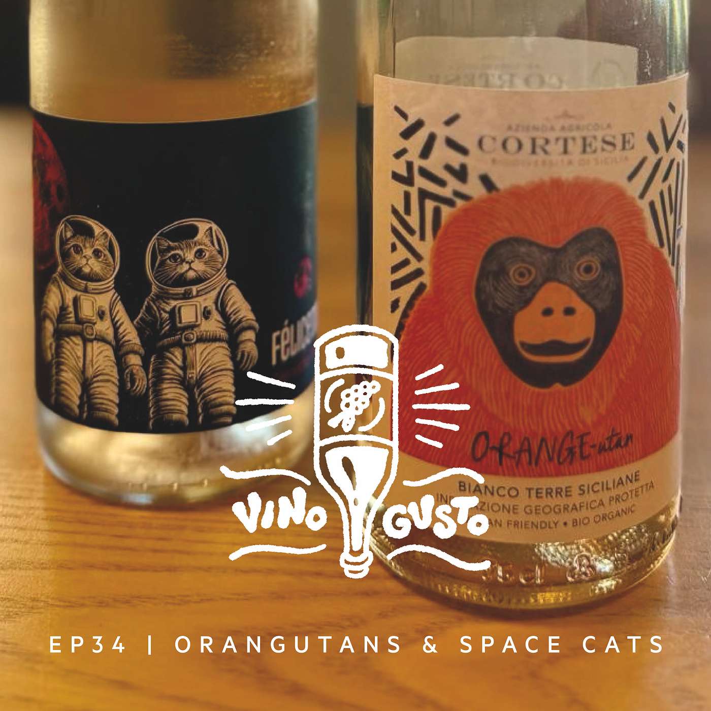 Ep.34 |  Orangutans & Space Cats episode artwork