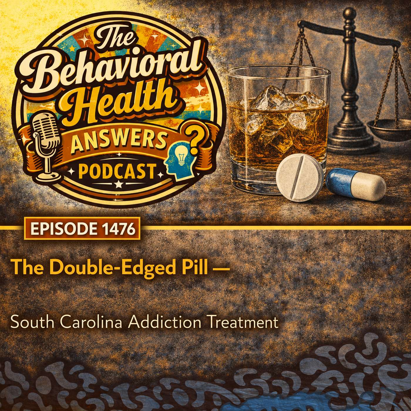 Episode 1476: The Double-Edged Pill | South Carolina Addiction Treatment episode artwork