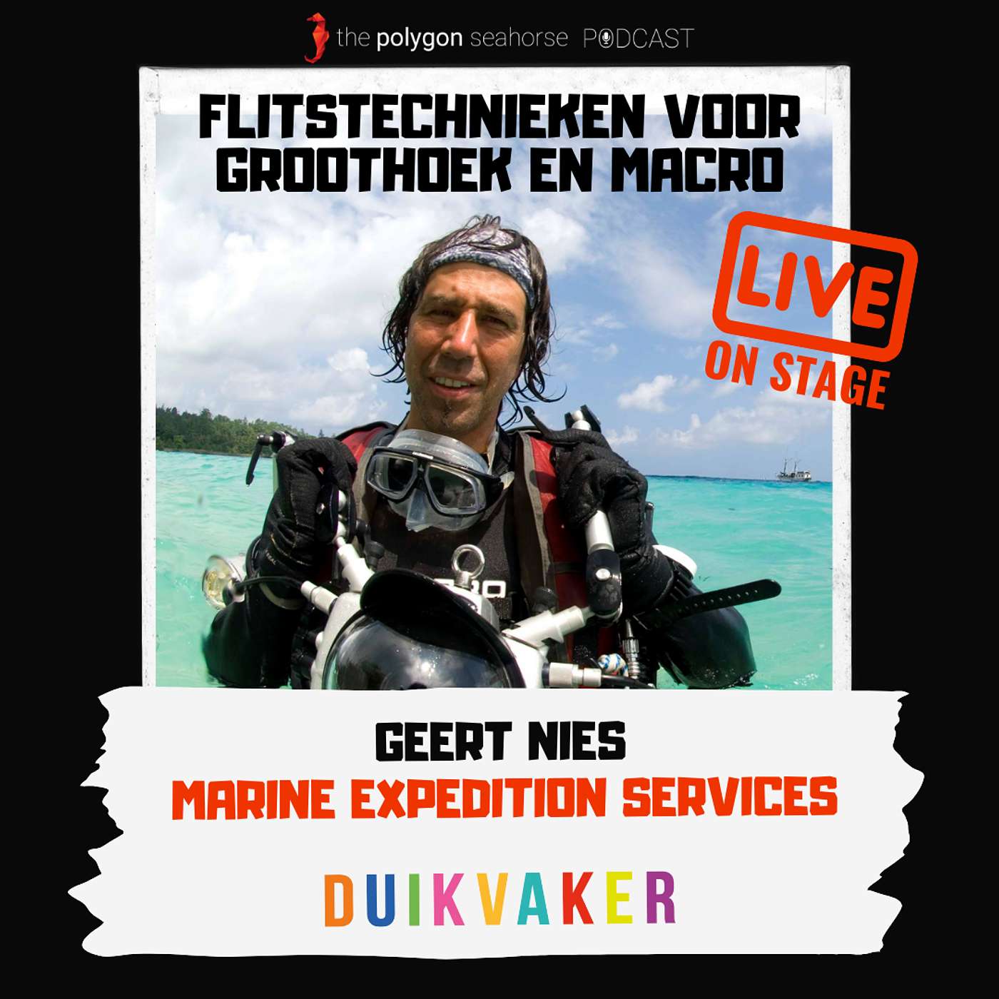 Duikvaker 2025 Live: Geert Nies • Flitstechnieken bij groothoek- en macrofotografie