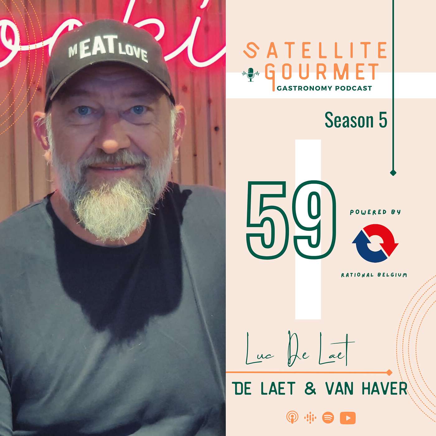 #59 LUC DE LAET Ondernemer Slagerijsector  De Laet & Van Haver Hove episode artwork