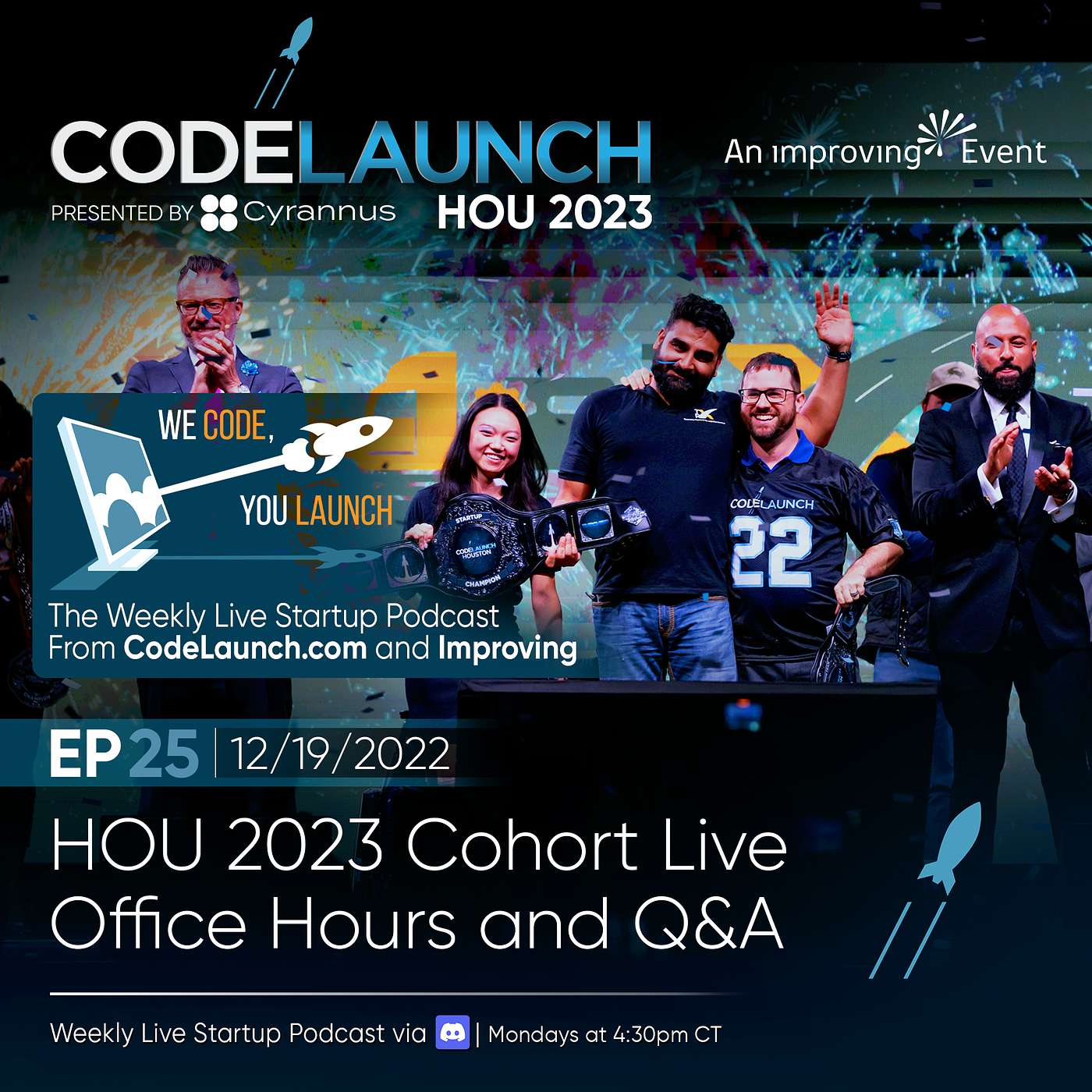 We Code, You Launch: The Startup Community Podcast From CodeLaunch & Improving