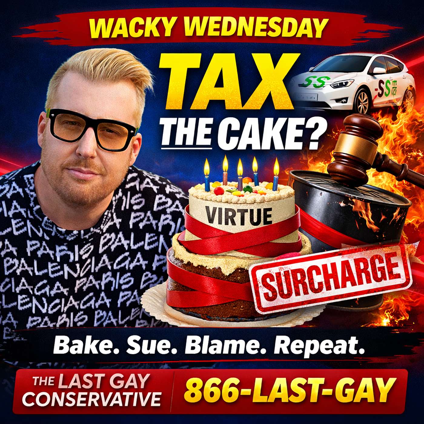 Swalwell’s Poems, EV Surcharges & Political Lies | Wacky Wednesday episode artwork
