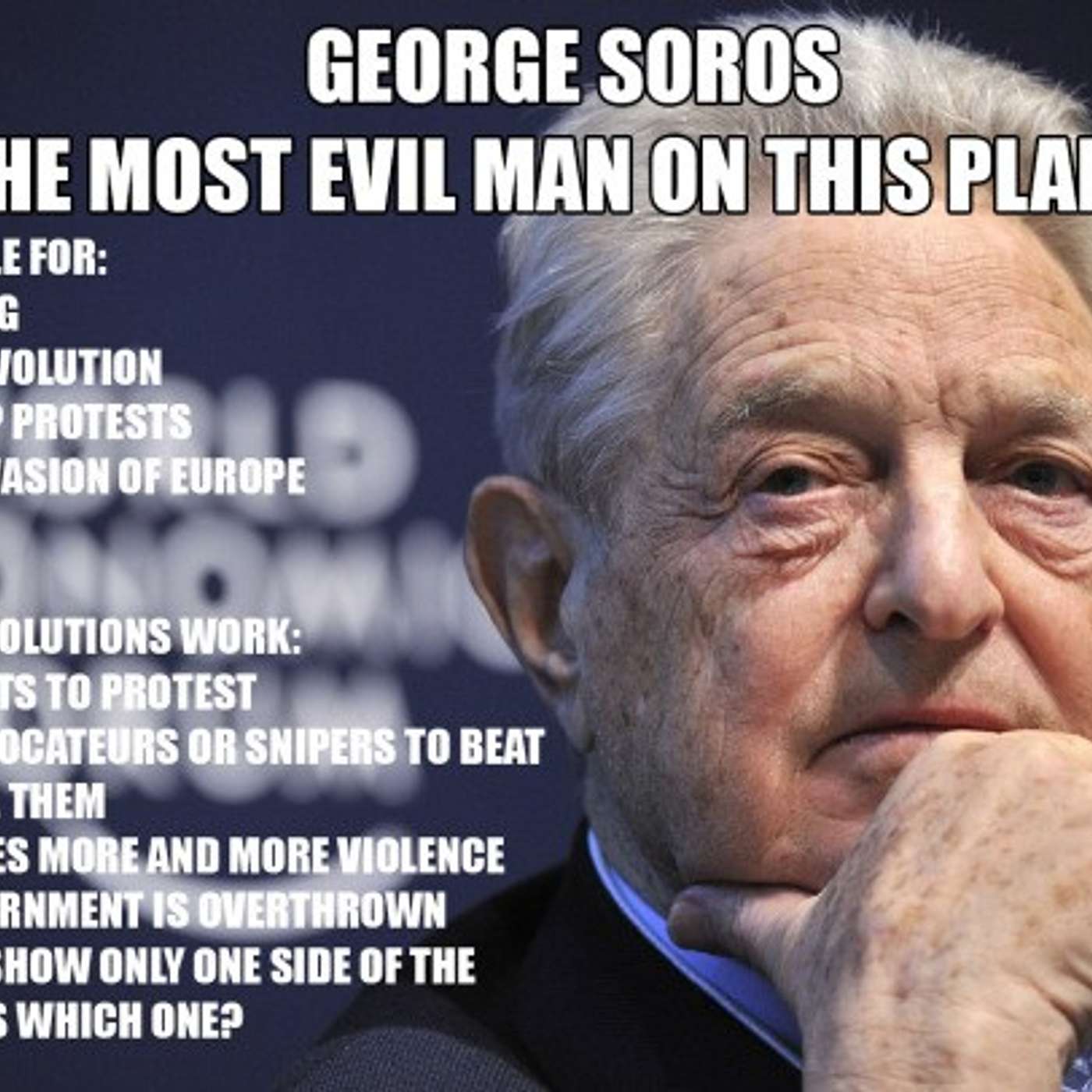 Soros VS Trump and America