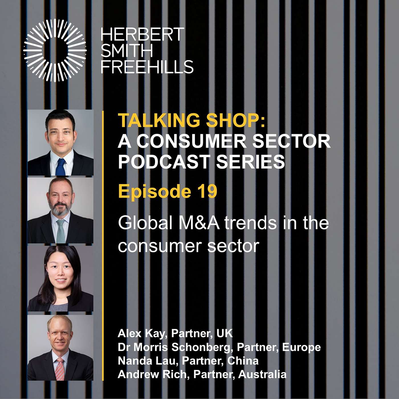 Talking Shop EP19: Global M&A trends in the consumer sector episode artwork