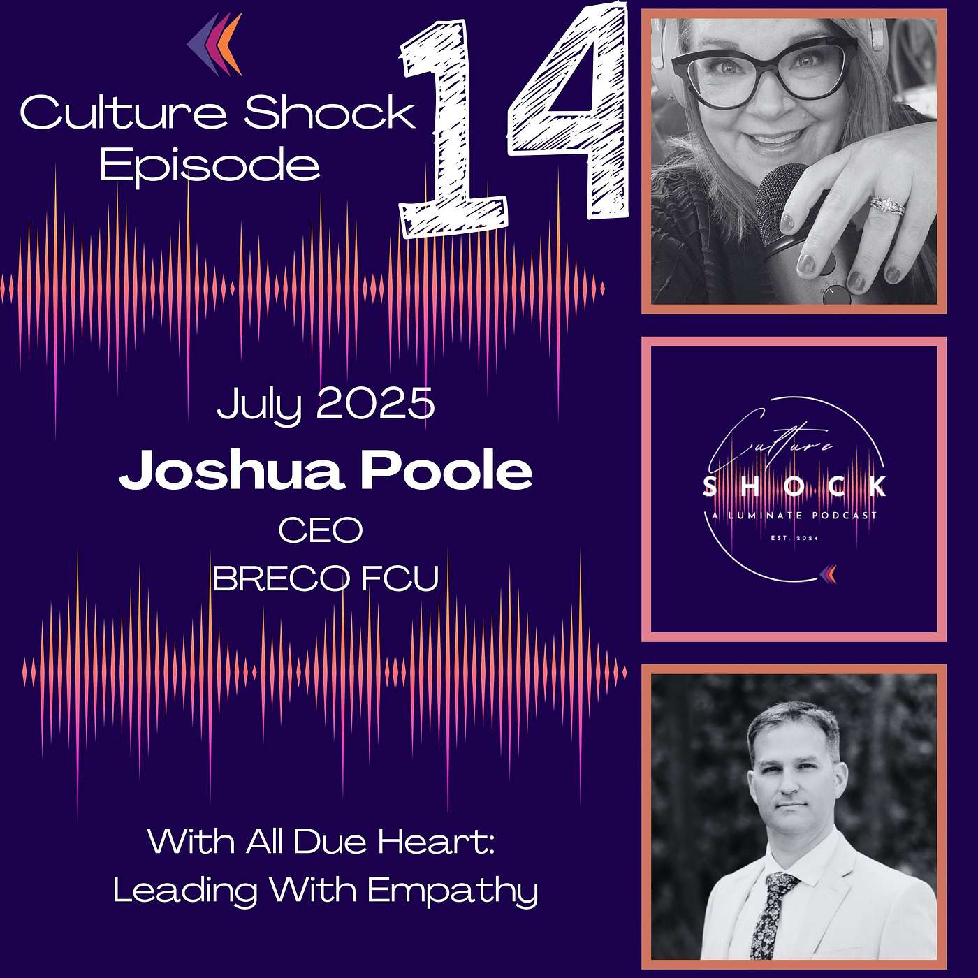 Episode 14 - With All Due Heart: Leading With Empathy - Joshua Poole BRECO FCU CEO