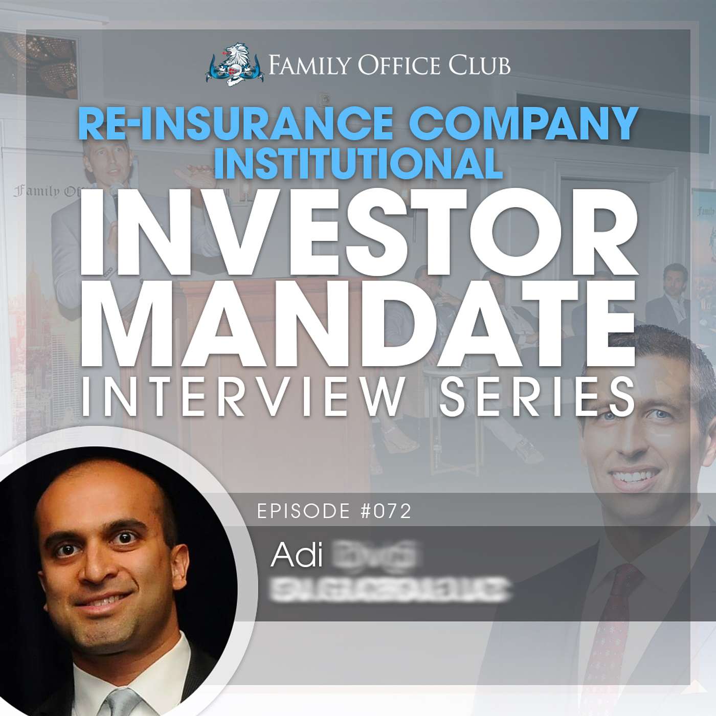 Re-Insurance Company Institutional Investor Mandate Interview