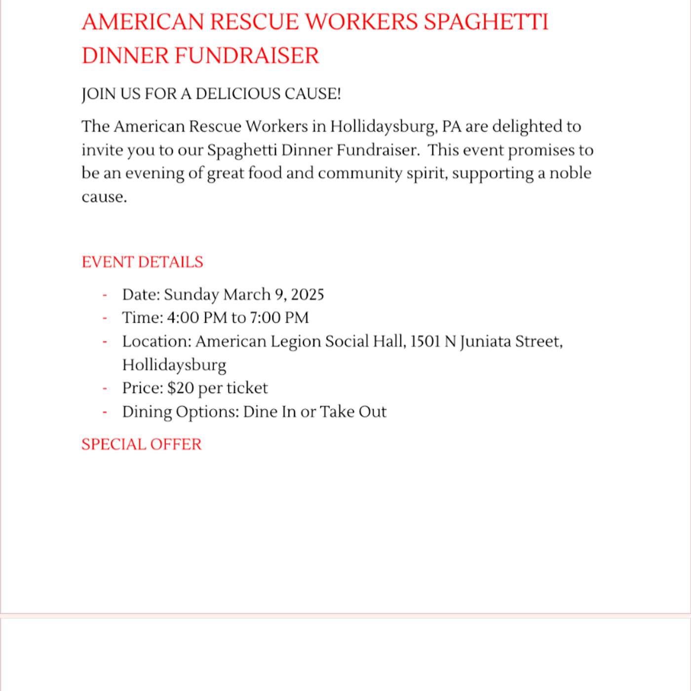 American Rescue Workers Provide Much Needed Items To Our Community episode artwork