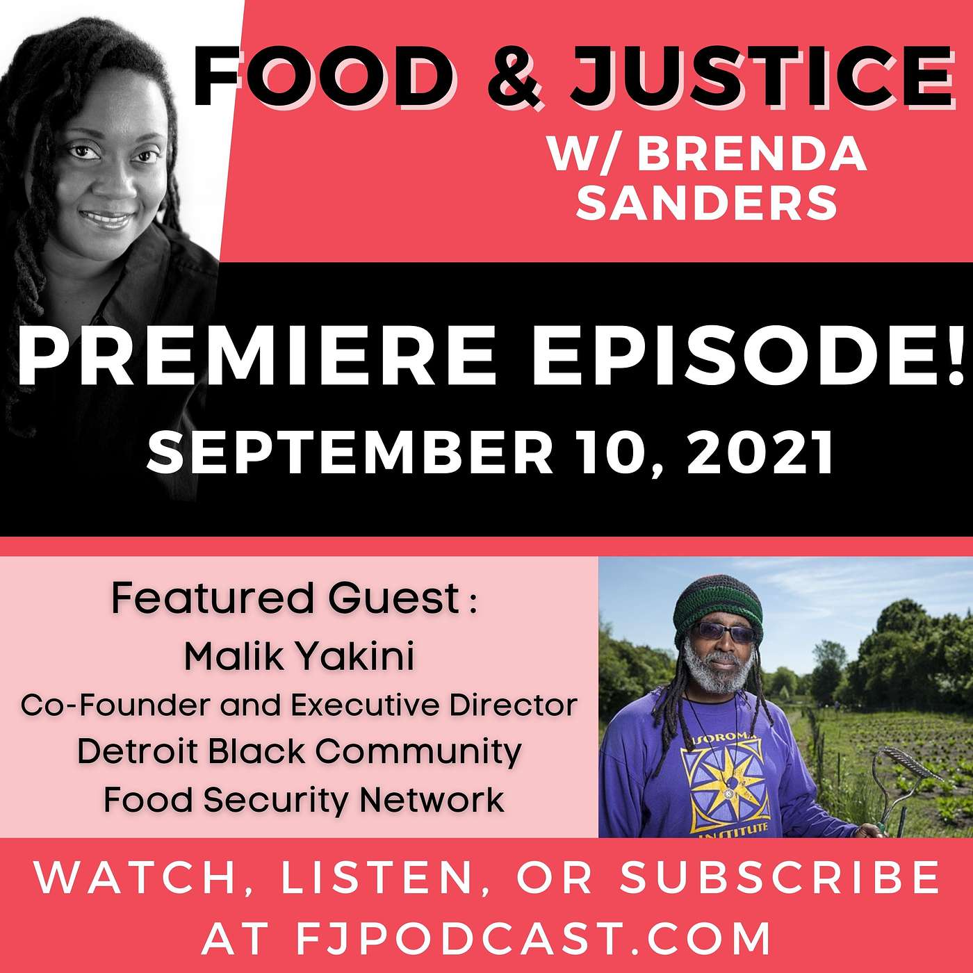 Premiere Episode! Interview with Malik Yakini of Detroit Black Community Food Security Network