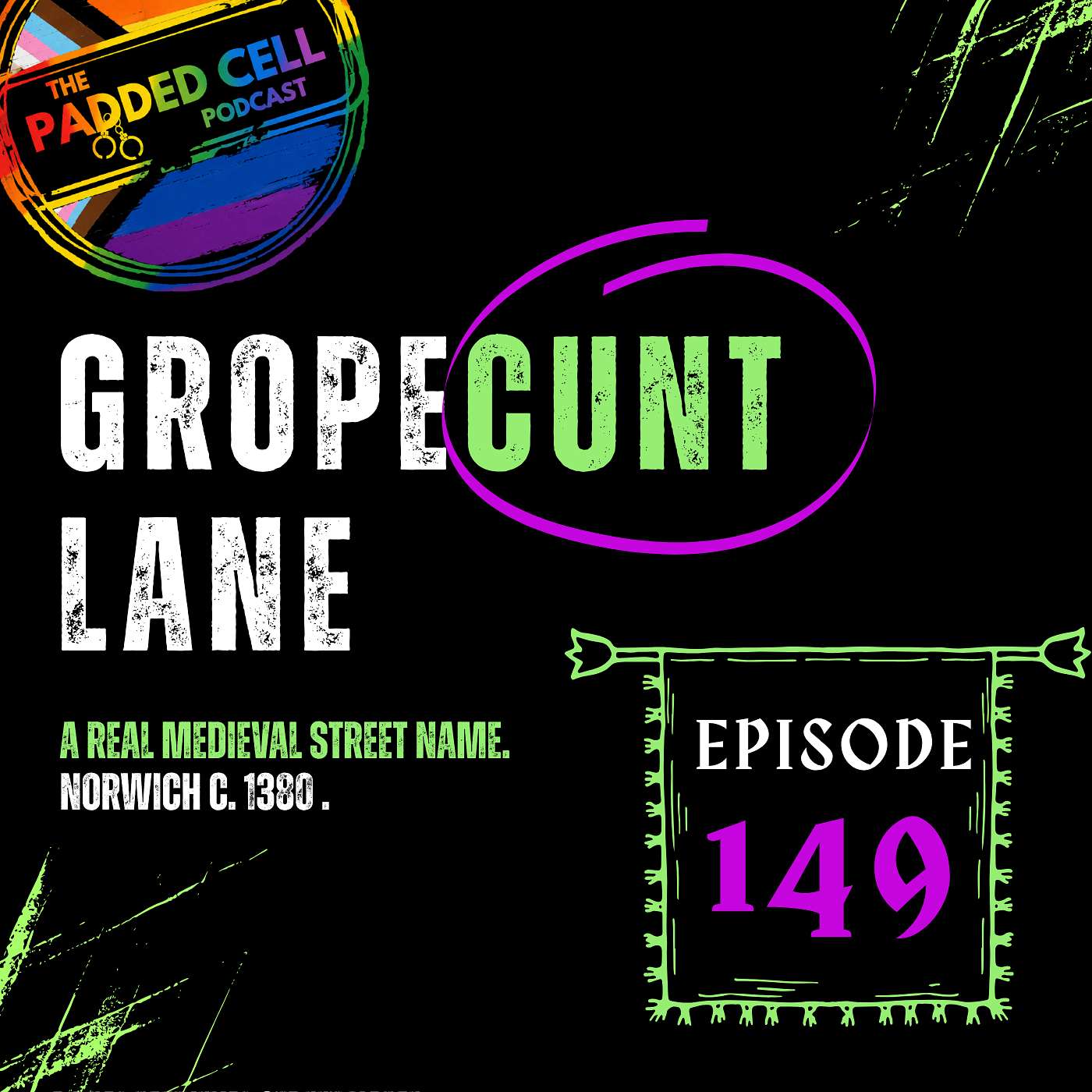 EPISODE 149 - 'Gropecvnt Lane' episode artwork