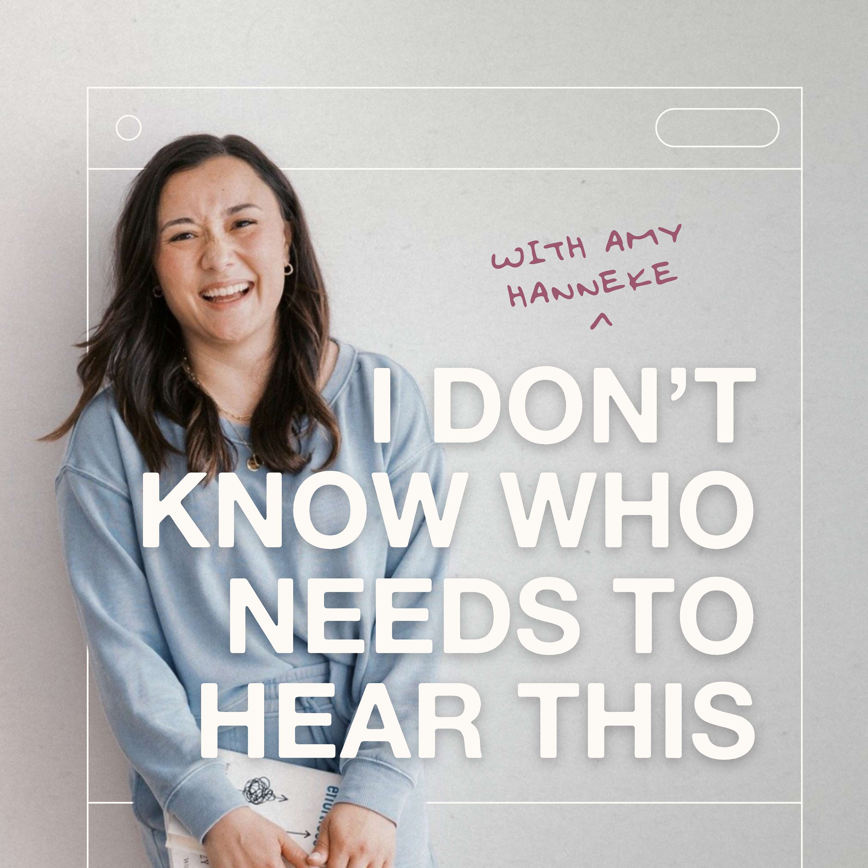 I Don\'t Know Who Needs To Hear This