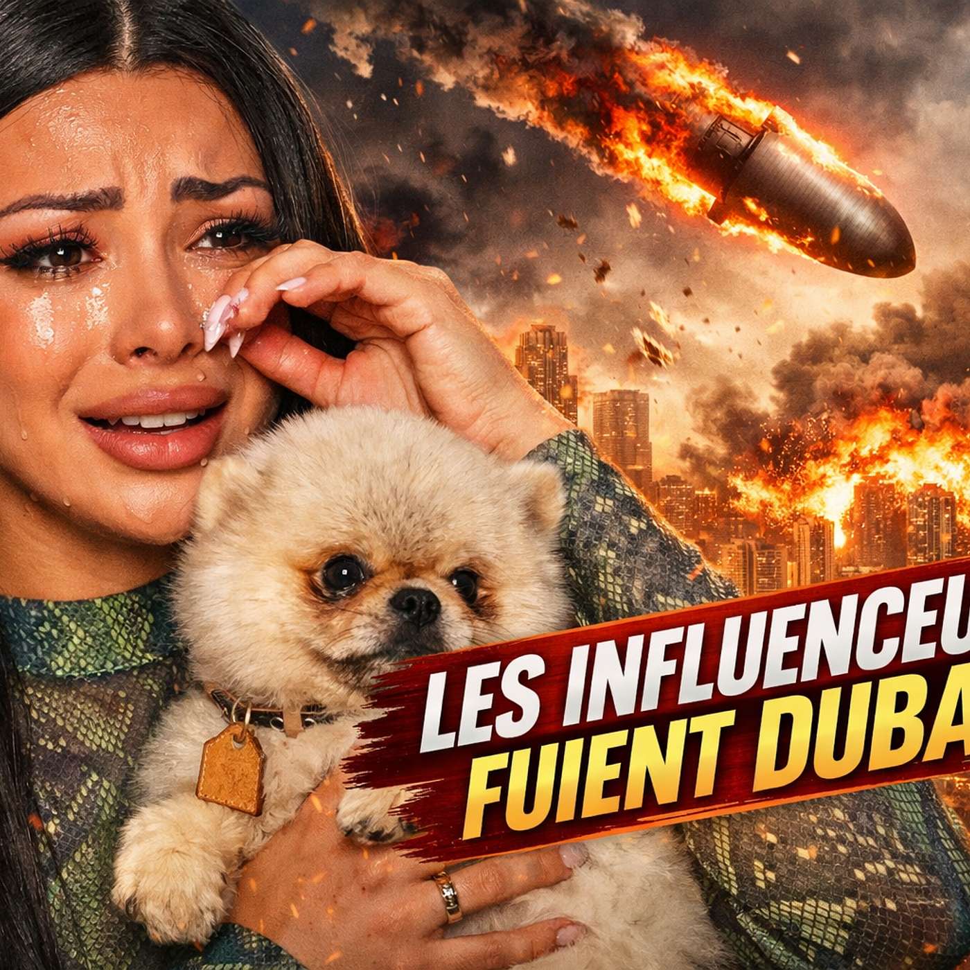 Dubai influenceurs face aux attaques de drones | La réalité cachée