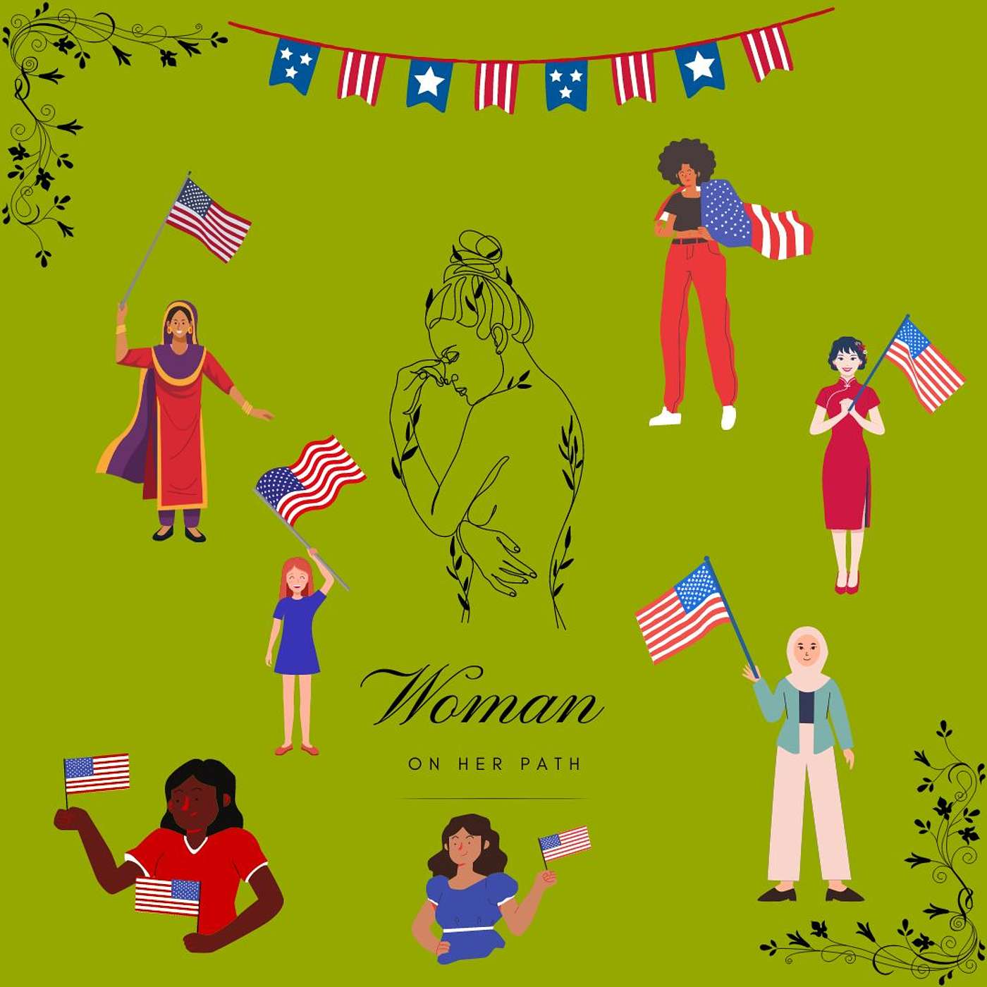 Woman On Her Path