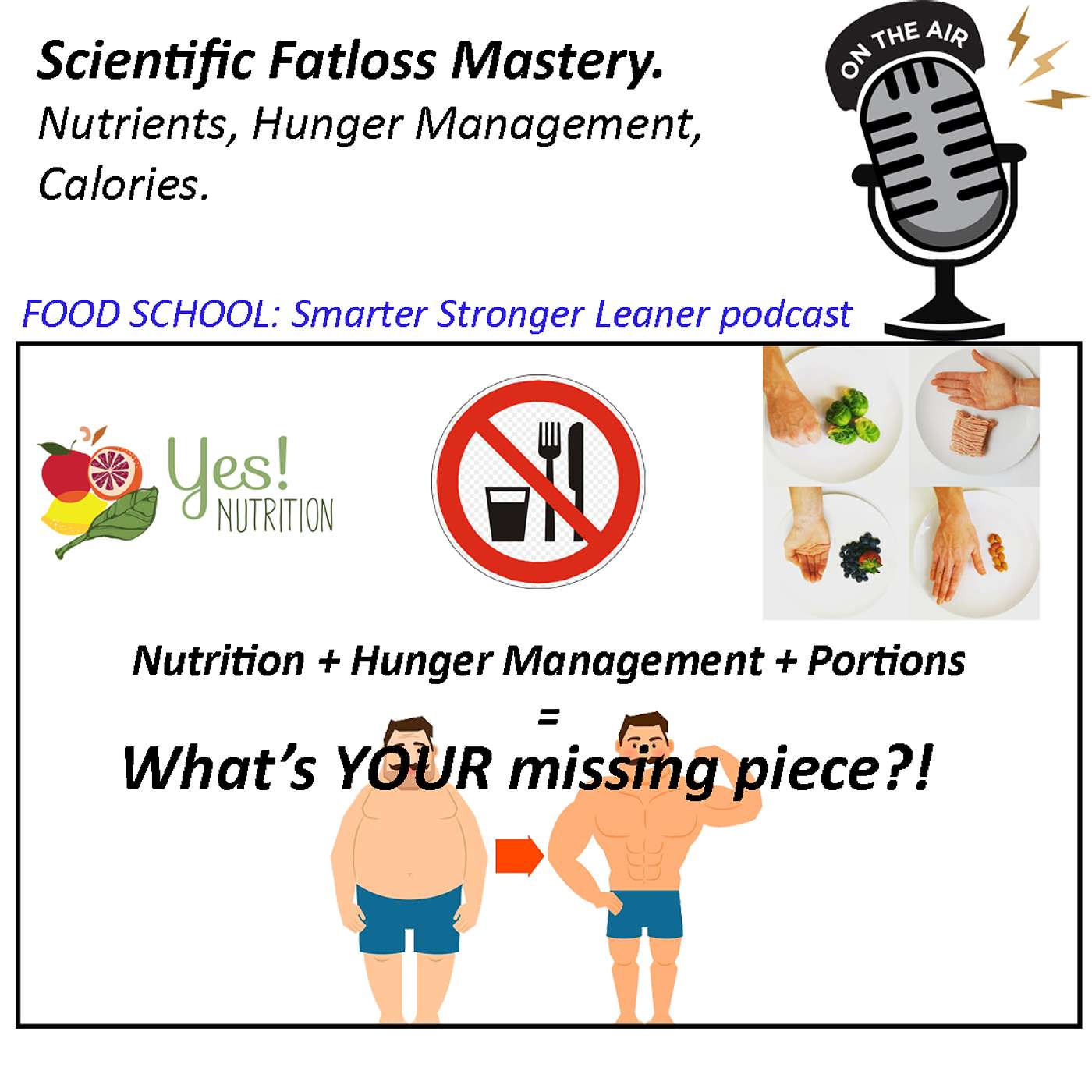 Scientific Fat Loss Mastery. Nutrients, Hunger Management, Calories.