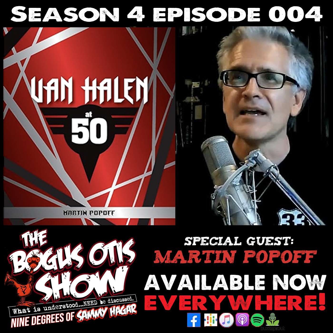 The Bogus Otis Show: 9 Degrees of Sammy Hagar