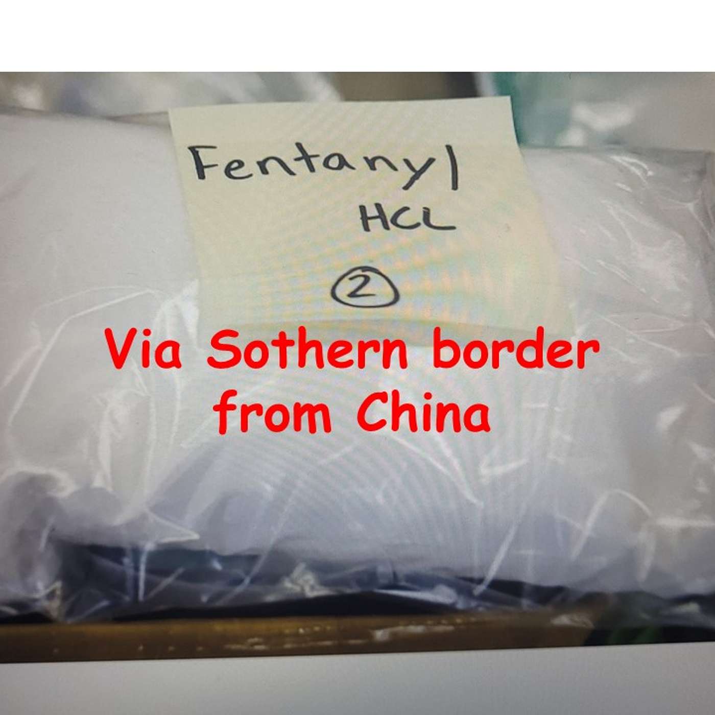 Just say "NO!" to China's fentanyl!