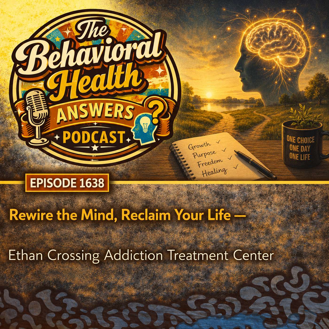 Episode 1638: Rewire the Mind, Reclaim Your Life | Ethan Crossing Addiction Treatment Center episode artwork