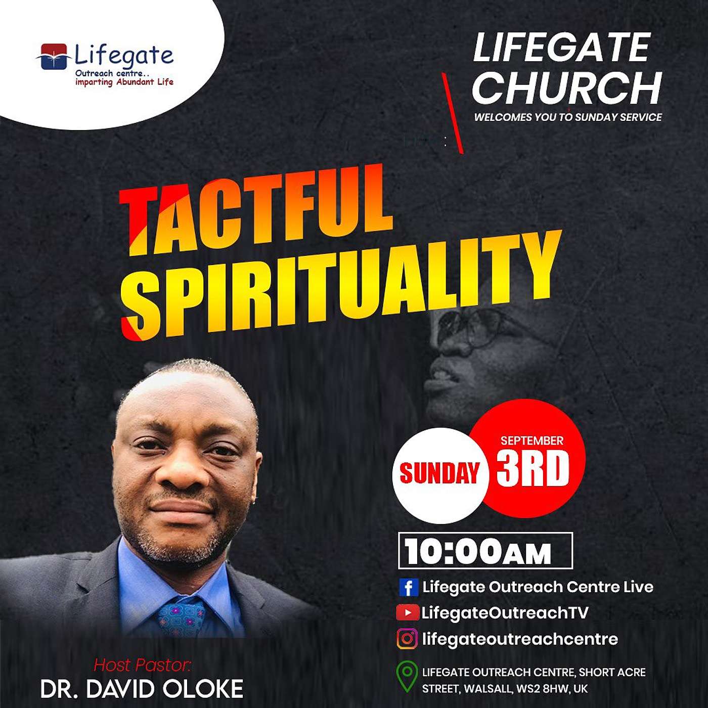 Tactful Spirituality - Lifegate Church - 3.9.23 episode artwork