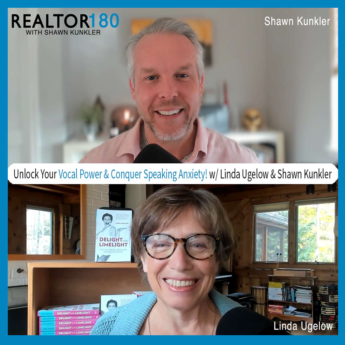 Ep 97 Unlock Your Vocal Power & Conquer Speaking Anxiety! | Shawn Kunkler & Linda Ugelow episode artwork