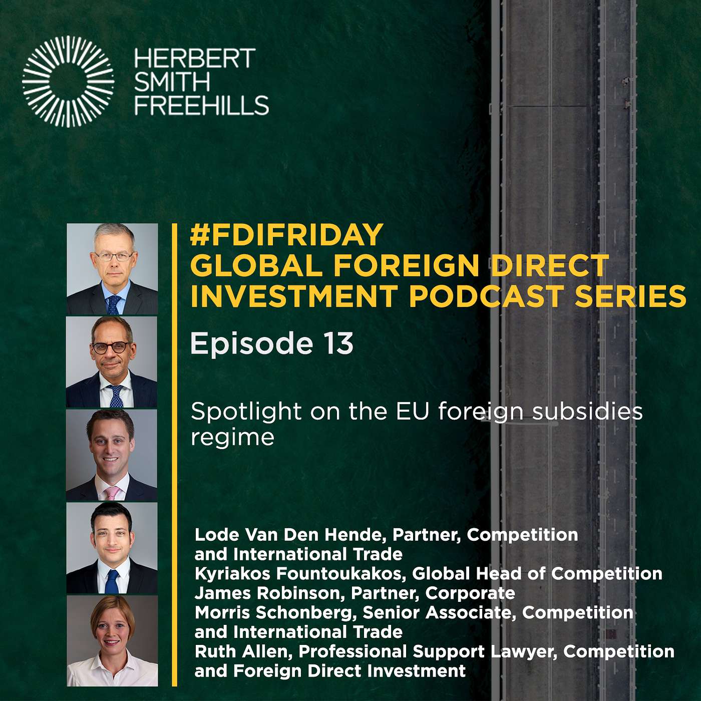 #FDIFriday EP13: Spotlight on the EU foreign subsidies regime episode artwork