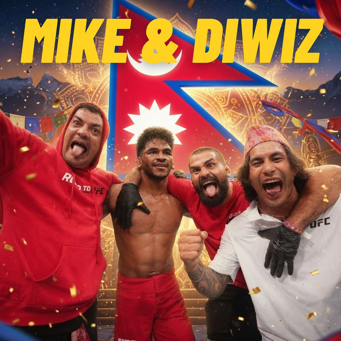 Nepal's Diwiz Piya Lama and Kiwi Mike Ikilei discuss the Tiger of Bahjang Rabindra Dhant episode artwork