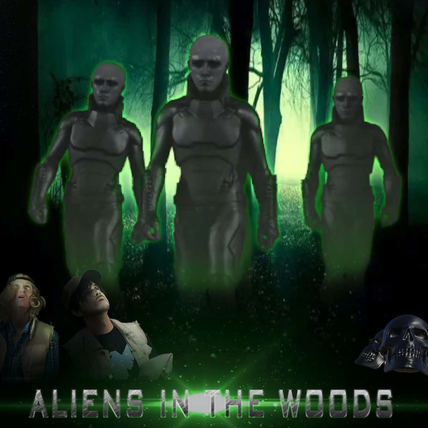 ALIENS IN THE WOODS cover art