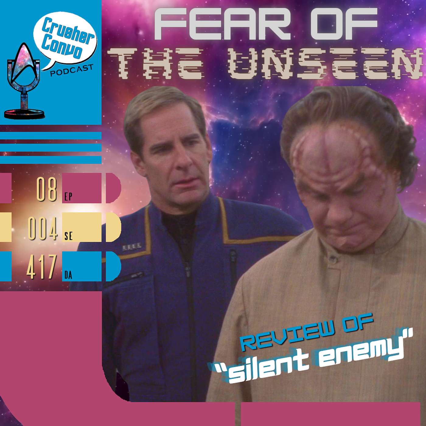 Ep: 084  Fear of the Unseen | Review of Star Trek: Enterprise's "Silent Enemy" episode artwork