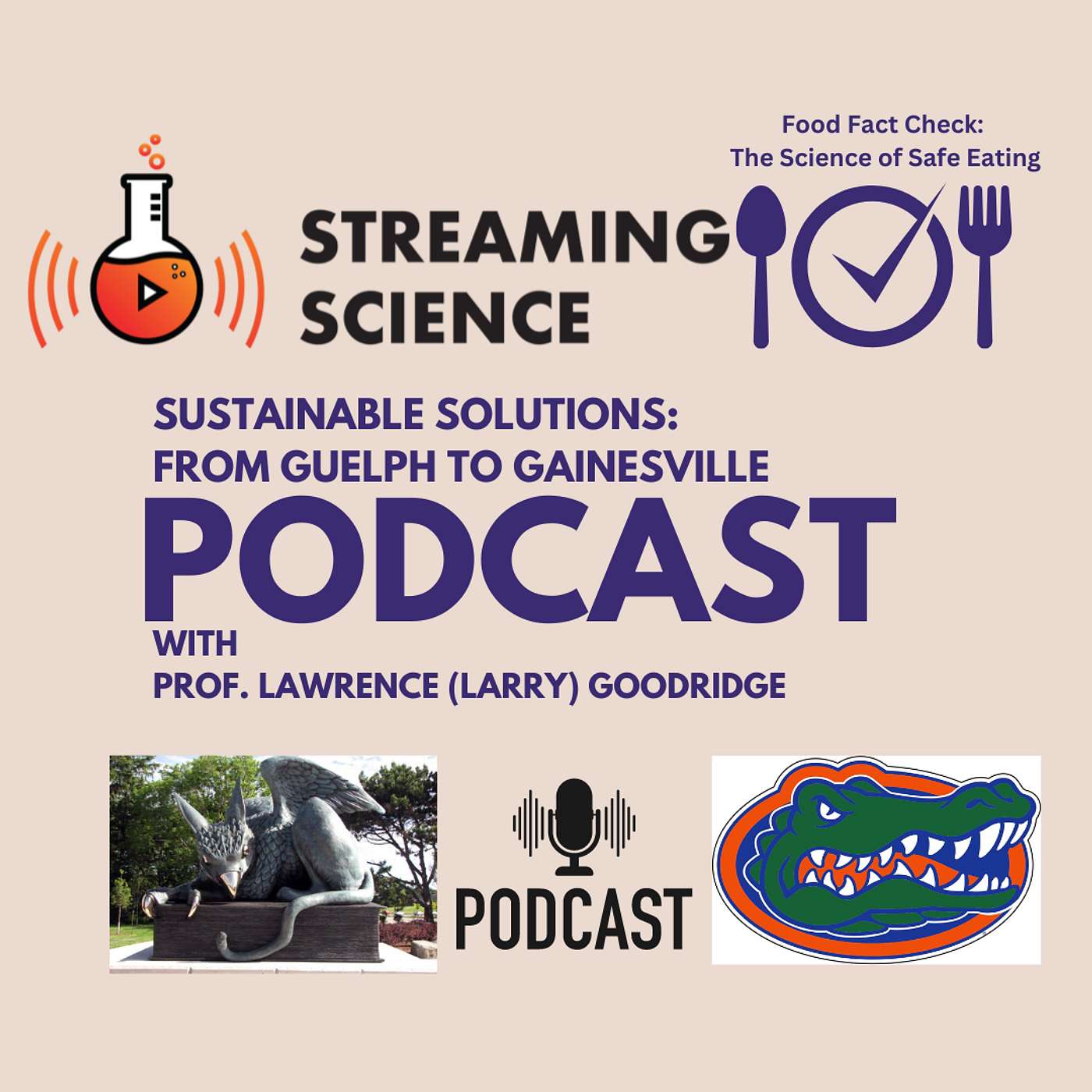 Sustainable Solutions: Food Fact Check (Part One) The Science of Safe Eating with Dr. Lawrence Goodridge episode artwork