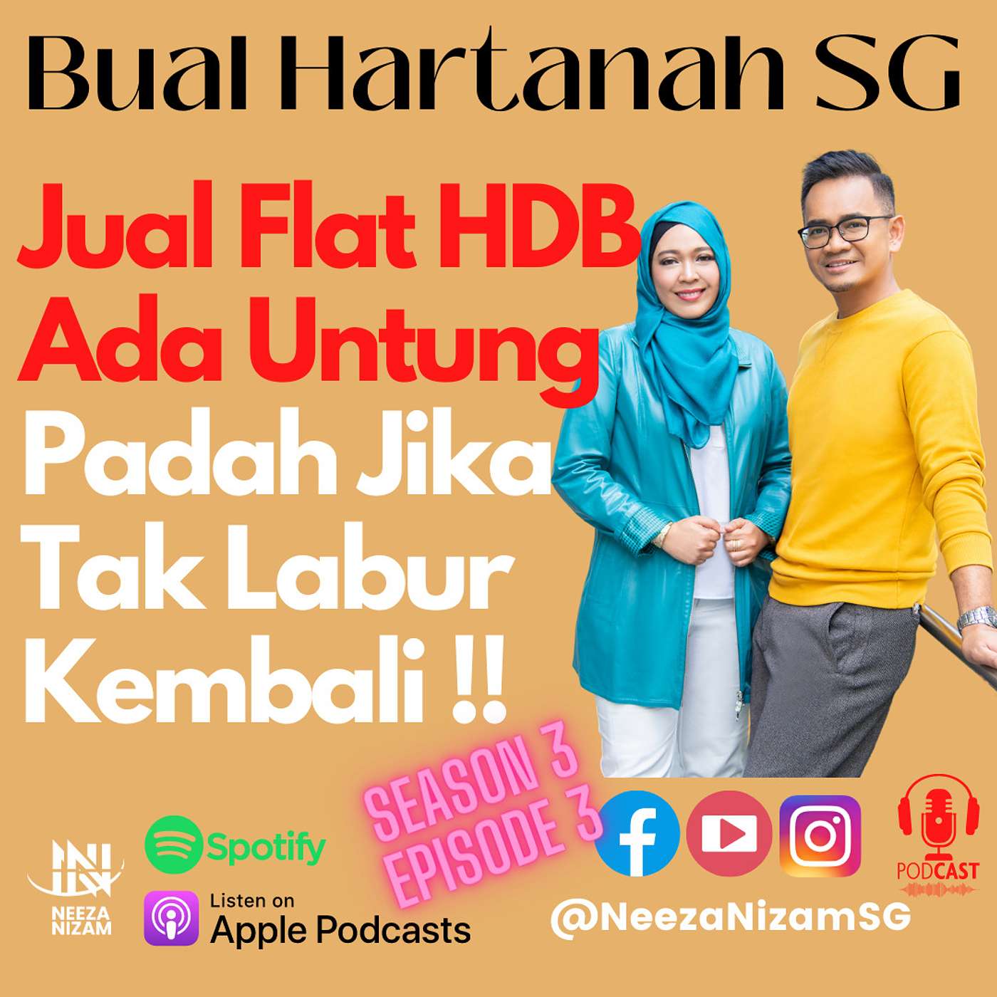 Ep 28: Jual HDB Ada Untung - Padah Jika Tidak Labur Balik Keuntungan !!