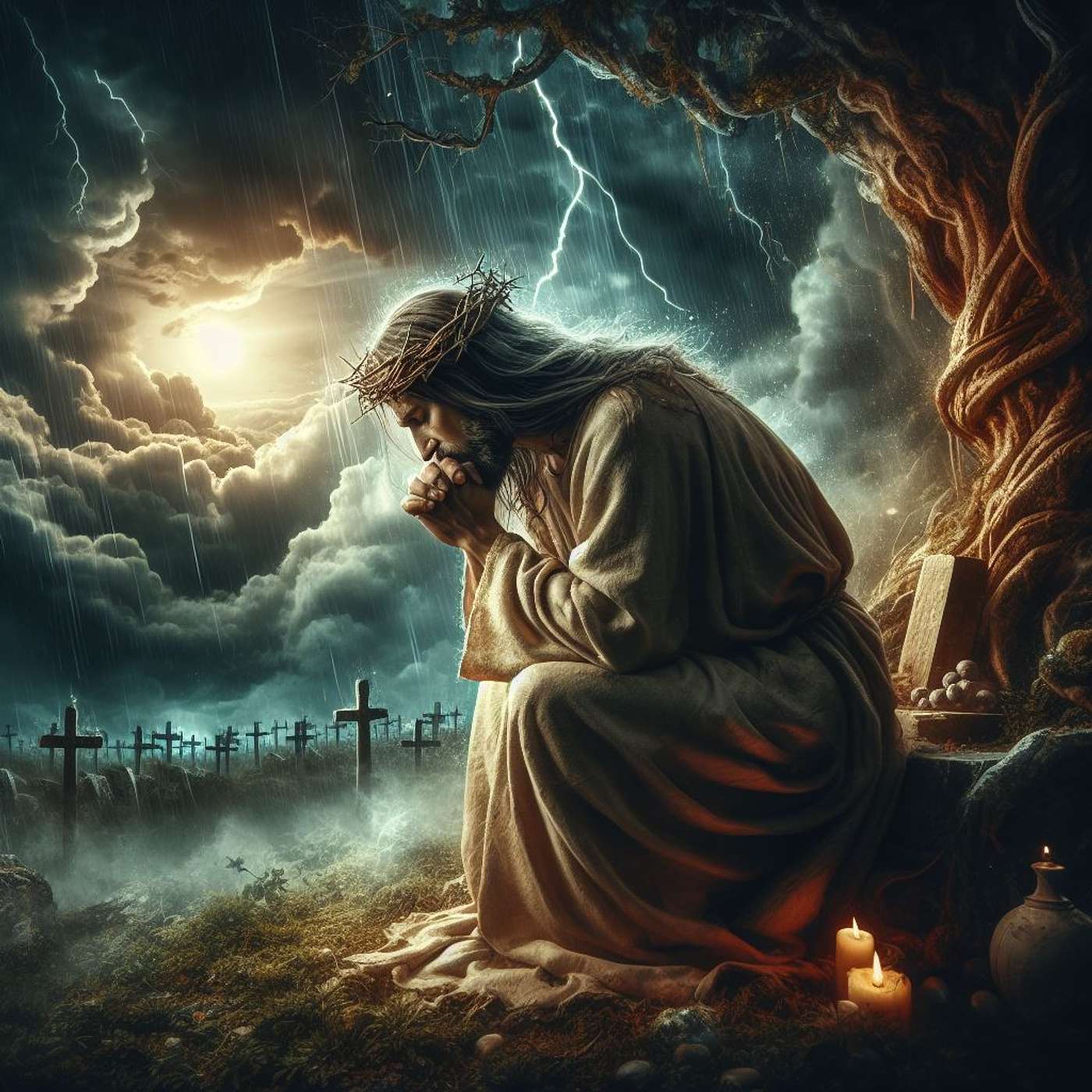 CD 72 Dark Gethsemane duet Nicholas Mazzio Lauren Mazzio The Rain