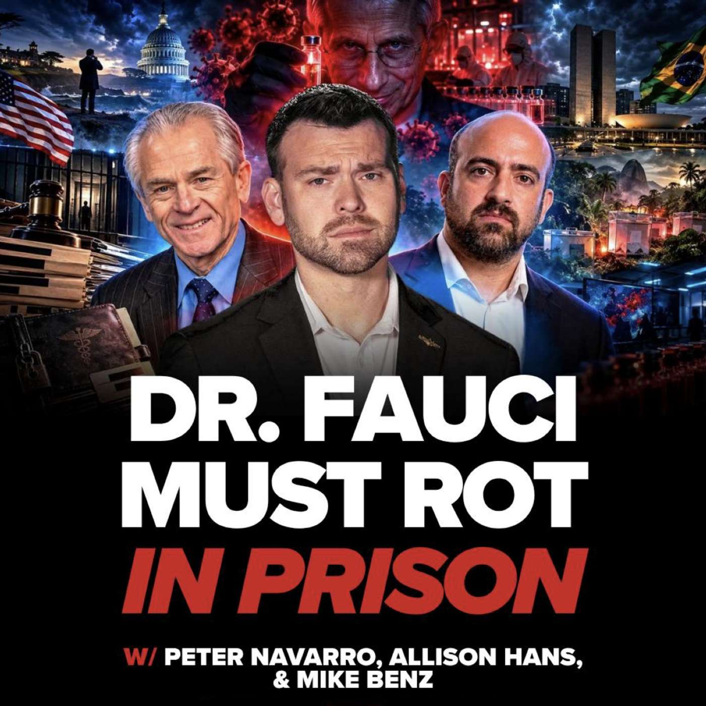 FAUCI MUST ROT IN PRISON