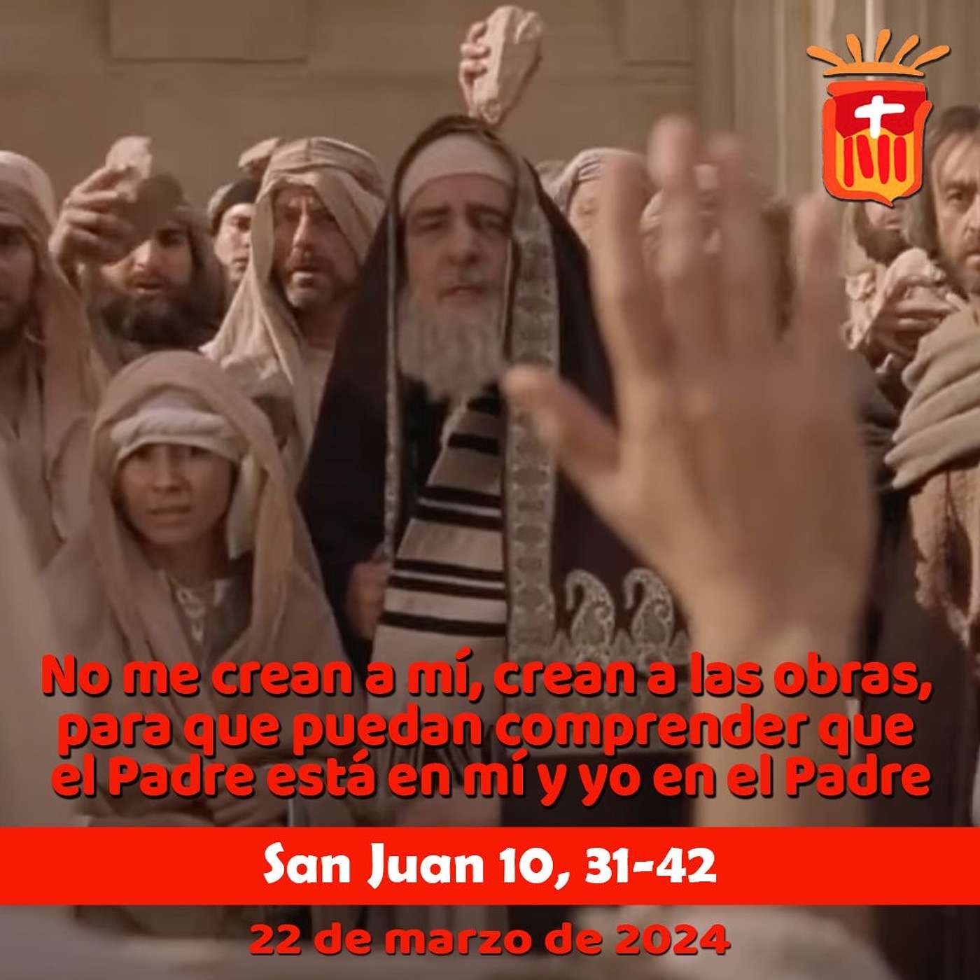2024-03-22 San Juan 10, 31-42 Viernes V Cuaresma