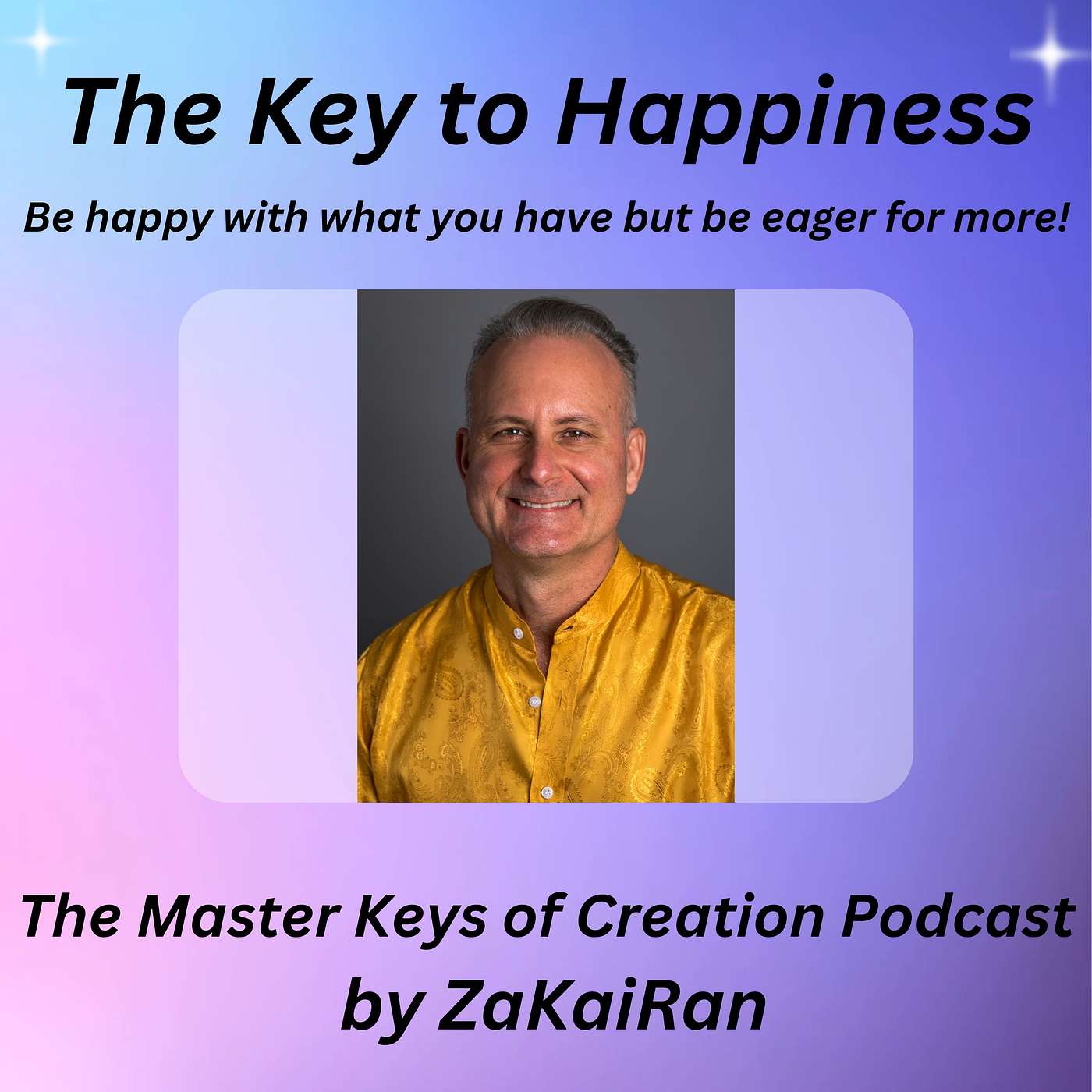 The Key to Happiness - Be happy with what you have but be eager for more! episode artwork
