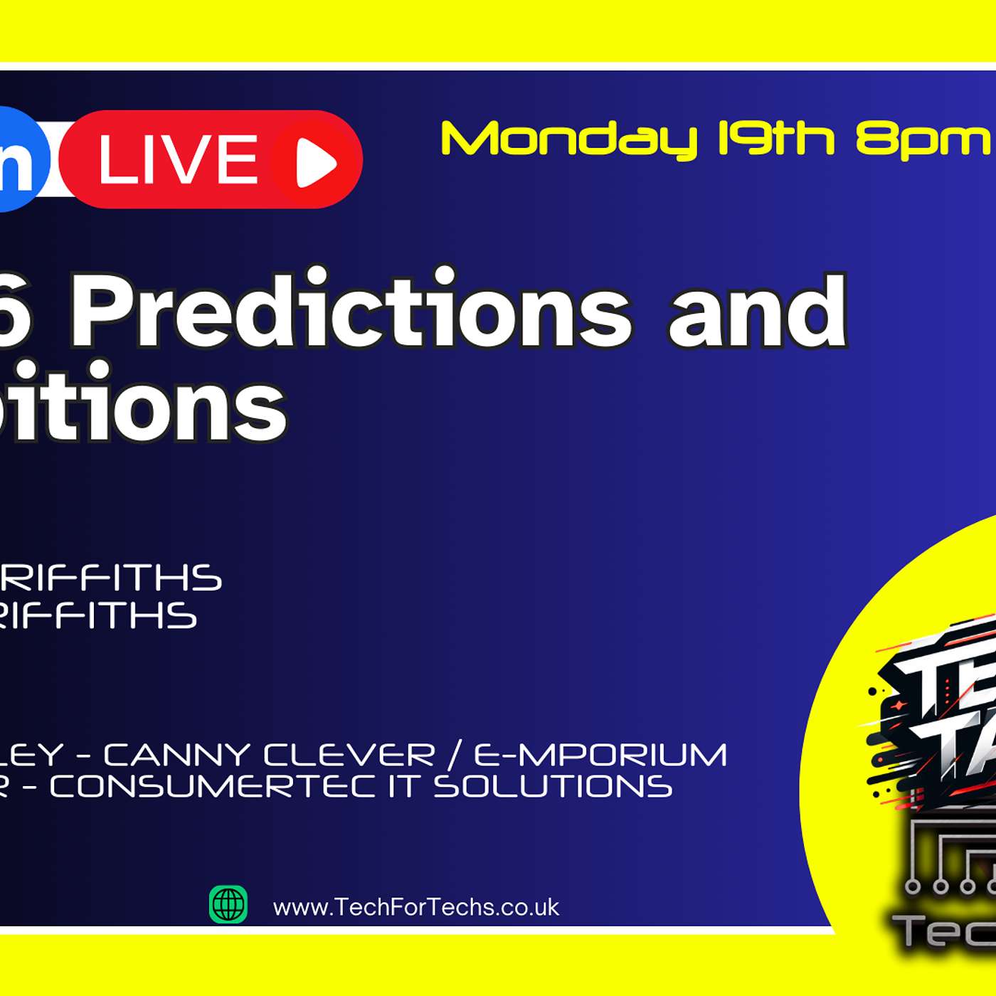 Tech Talk - Tech Business Show by Tech For Techs