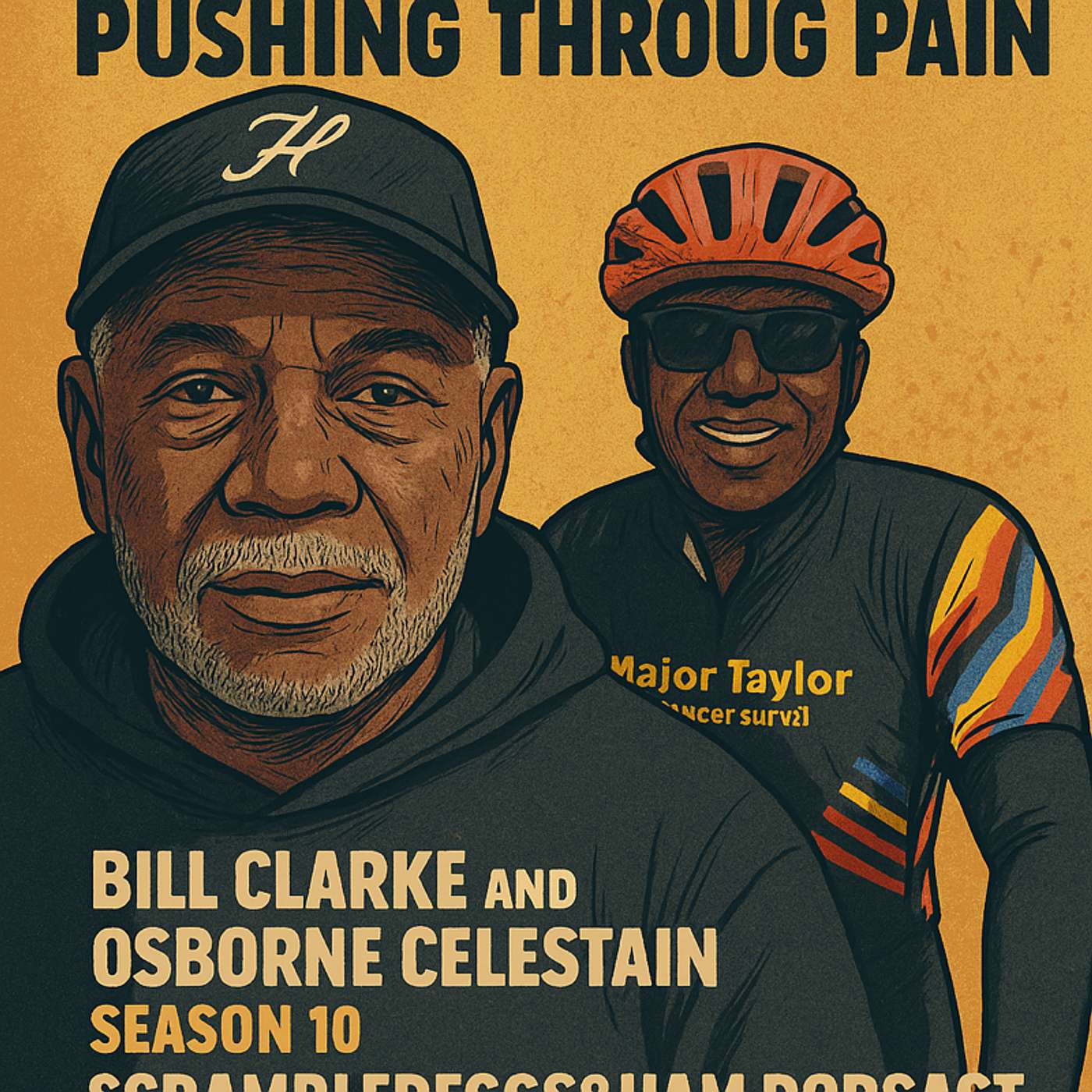 Pushing through Pain  Osborne is more than a bike rider — he’s a survivor