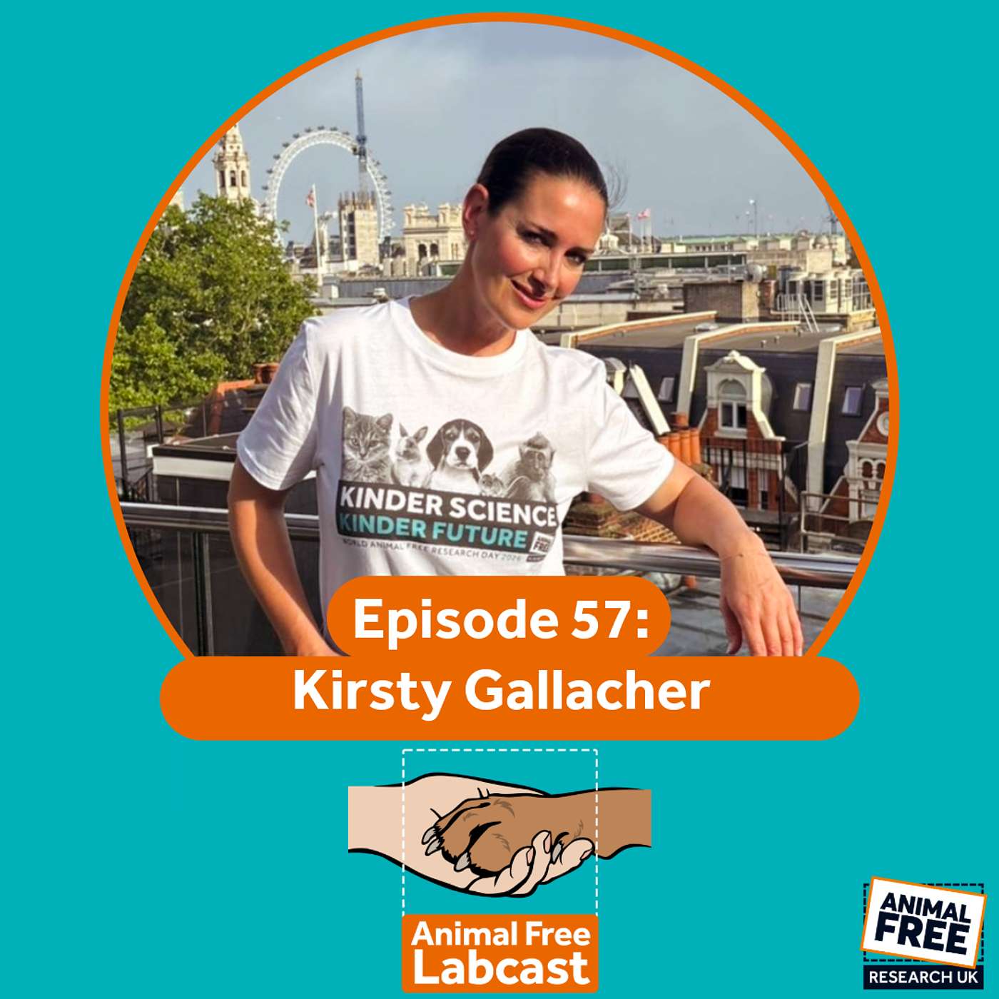 Animal Free Labcast #57 – World Animal Free Research Day Special with Kirsty Gallacher episode artwork